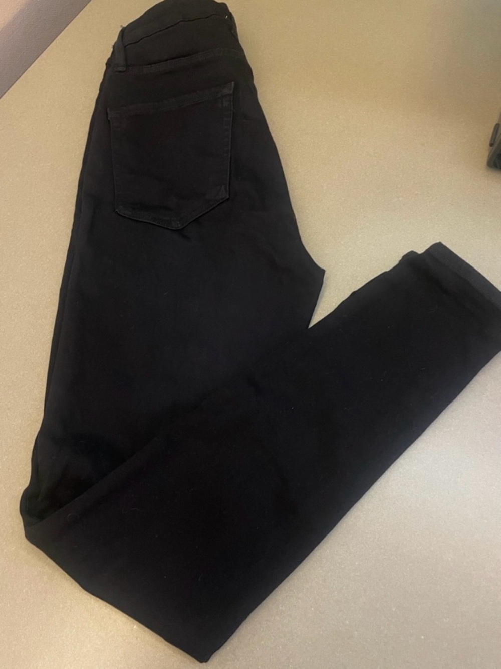 Good American Black High-Rise Skinny Jeans